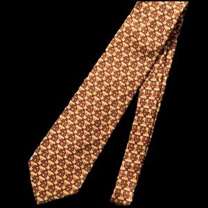 Brooks Brothers Lucky Elephant Print Tie